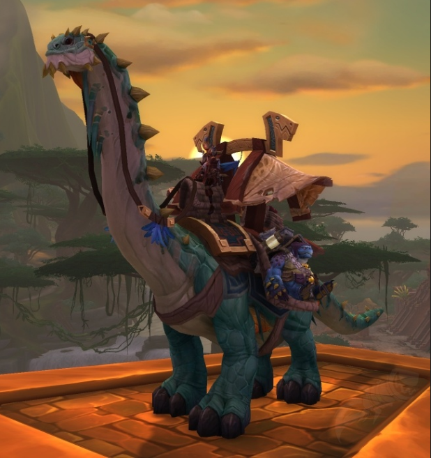 Reins of the Mighty Caravan Brutosaur